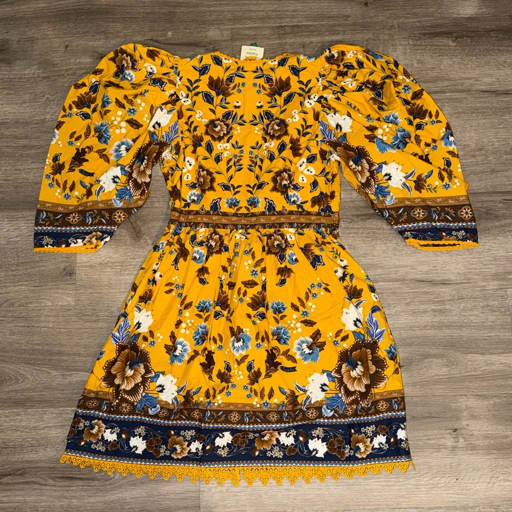FARM Rio garden tree mini dress - Picture 8 of 12
